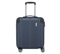 travelite Valise bleu pour femme et homme - City 4W Trolley S Marine 67074