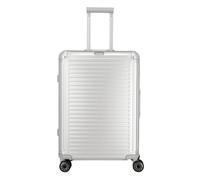 Travelite Valise cabine à 4 roues Next en Aluminium, 67 cm gris