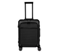 Travelite Valise cabine Next à 4 roues en Aluminium, 55 cm, compartiment pour ordinateur portable gris