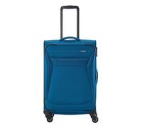 travelite valise à 4 roues taille M coque souple, série de bagages CHIOS avec soufflet extensible + protection des bords, trolley au look intemporel, 67 cm, 60 - 66 litres