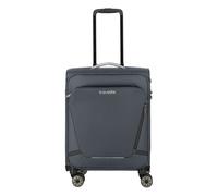 Travelite Valise cabine pour Condor et Ryanair 4 roulettes, serrure à combinaison, 55x40x20 cm