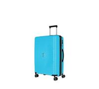travelite Valise Rigide Moyenne Extensible 4 roulettes, ORBITA, Trolley Coque incassable, compartimentage intérieur, Serrure TSA, 67 cm, 68-78 l