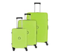 travelite Valise vert clair pour femme et homme - Orbita 4W Trolley L / M / S Limone 274583