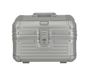 Travelite Vanity-case Next en aluminium, 38 cm couleur argent
