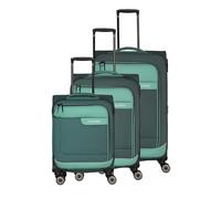 Travelite Viia Ensemble de valises Souples à roulettes L/M/S, Eucalyptus, Kofferset L/M/S, Ensemble de valises Souples