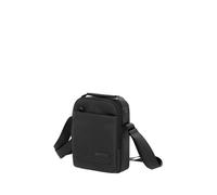 Travelite WORKFLOW Sac à bandoulière en matériau recyclé avec compartiment de sécurité, Noir, Cross Body Bag 23 cm
