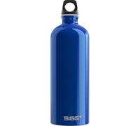 Traveller Dark Blue - Certifiée Neutre En Co2 - Convient Aux Boissons Gazeuses - Étanche & Légère - Sans Bpa - Pour Sport, Camping, Randonnée - Bleu Foncé - 1l