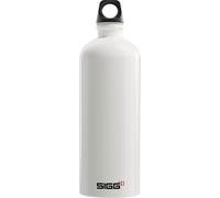 Traveller White - Certifiée Neutre En Co2 - Convient Aux Boissons Gazeuses - Étanche & Légère - Sans Bpa - Pour Sport, Camping, Randonnée - Blanc - 1l