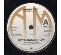 TRAVELLIN LIGHT 7" (45) UK A&M 1976 B/W IF I EVER GET LUCKY (AMS7248)