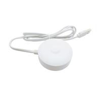 Travelling Ready Station de chargement magnétique USB pour brosse à dents électrique Io7 Io8 Io9 Câble de 1 m Blanc ABS Matter Chargeur de voyage compact pour brosse à dents électrique