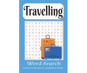 Travelling Word Search: This book also makes a great gift for travelers, retirees, vacation lovers, and puzzle fans alike | 6x9 inches, 80 pages| 40 ... Gift for Vacations, Holidays, and Free Times