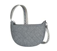 Travelon Anti-Theft Boho Crescent Crossbody, Bandoulière Mixte, Gris, 10x8x3.5 pulgadas