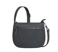Travelon Anti-Theft Metro Saddle Crossbody, Bandoulière Mixte, Gris chiné, Taille Unique