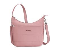Travelon Anti-Theft Roam Medium Crossbody, Bandoulière Mixte, Rose désert, 8" H(Center) x 9.75" H(Wing) x 11W x 3" D