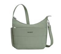 Travelon Anti-Theft Roam Medium Crossbody, Bandoulière Mixte, Vert Mousse, 8" H(Center) x 9.75" H(Wing) x 11W x 3" D