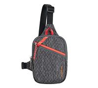 Travelon Greenlander Sac à bandoulière compact antivol, Frêne diamanté, One Size, Greenlander Sac à bandoulière compact antivol