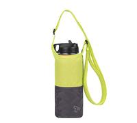 Travelon Mixte Packable Water Bottle Tote Sac en écharpe, Gris Citron, Packed 3.25 x 4.25 x .75