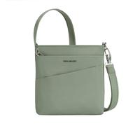 Travelon Petit sac à bandoulière antivol Roam, vert mousse, 8.5”W X 8.5”H X 2.25”D