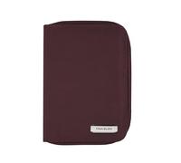 Travelon Portefeuille zippé pour Passeport avec Blocage RFID, Bordeaux foncé, 4.5 x 0.75 x 6