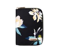 Travelon Portefeuille zippé pour Passeport avec Blocage RFID, Motif Floral de Minuit, 11,4 x 15,2 x 1,9 cm (l x H x P), Portefeuille zippé pour Passeport