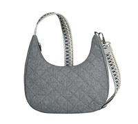 Travelon Sac à bandoulière unisexe anti-vol Boho Slouchy Taille unique, Gris chiné., Taille unique