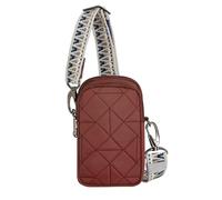 Travelon Anti-Theft Boho 2 Compartment Phone Crossbody, Bandoulière Mixte, Paprika, Taille Unique