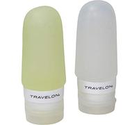 Travelon Tubes intelligents 2 oz.- Ensemble de 2 - Vert/Effacer