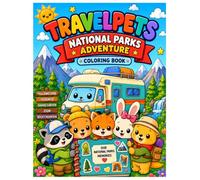 TravelPets National Parks Adventure Coloring Book