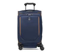 Travelpro Crew Classic Softside Valise Extensible avec roulettes pivotantes, Bleu Patriote, Checked Large, Crew Classic Softside Valise Extensible avec roulettes pivotantes