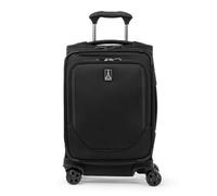 Travelpro Crew Classic Softside Valise Extensible avec roulettes pivotantes, Noir, Compact Carry on, Crew Classic Softside Valise Extensible avec roulettes pivotantes