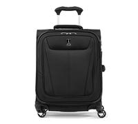 Travelpro Maxlite 5 Softside Bagage à Main Extensible avec 4 roulettes, Valise légère, Homme et Femme, International, Noir, Bagage à Main, 49x39x20 cm