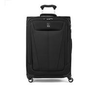 Travelpro Maxlite 5 Softside Bagage enregistré Extensible avec 4 roulettes, Valise légère, Homme et Femme, Noir, à Carreaux Moyen, 69x47x30 cm