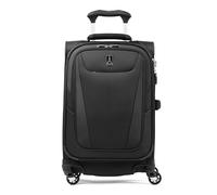 Travelpro Maxlite 5 Softside Bagage à Main Extensible avec 4 roulettes, Valise légère, Homme et Femme, Noir, Compact 55x35x23 cm