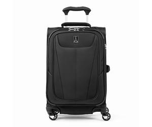 Travelpro Maxlite 5 Softside Lot de 2 valises à Main Extensibles avec 4 Roues pivotantes et Sac fourre-Tout Souple sous Le siège léger pour Homme et Femme, Noir, Compact Carry-on 20-inch, Maxlite 5