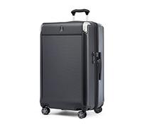 Travelpro Platinum Elite Valise Rigide Extensible en soute, 8 roulettes, Serrure TSA, Valise Rigide en Polycarbonate, Noir Ombre, Moyen à Carreaux, 70x46x34 cm