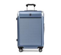 Travelpro Platinum Elite Valise Rigide Extensible en soute, 8 roulettes, Serrure TSA, Valise Rigide en Polycarbonate, Bleu Ciel foncé, à Carreaux Moyen, 70x46x34 cm