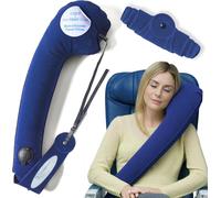 Travelrest - Coussin Auto, Oreiller De Voyage - Inflatable Luxury. - Innovant, Breveté Et Gonflable - Cale Nuque, Coussin Repose Nuque, Tête, Oreiller Cervical