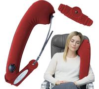Travelrest - Coussin Auto, Oreiller De Voyage - Inflatable Luxury. - Innovant, Breveté Et Gonflable - Cale Nuque, Coussin Repose Nuque, Tête, Oreiller Cervical