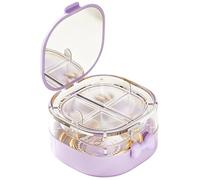 Travels Travel Jewelry Case | Double Layer Dustproof Portable Trinket