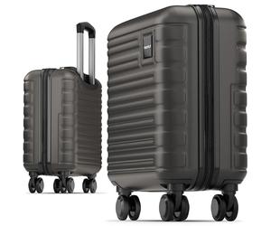 Travely Valise Cabine 45x36x20cm - adaptée pour Ryanair, Lufthansa, Eurowings et Autres. Valise Cabine 32L avec roulettes Souples et Serrure TSA Pratique, Valise de Voyage, Bagage