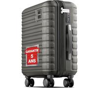 Travely Valise Cabine 55x35x25cm - adaptée pour Ryanair, Lufthansa, Eurowings et Autres. Valise Cabine 36L avec roulettes Souples et Serrure TSA Pratique, Valise de Voyage, Bagage