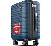 Travely Valise Cabine 55x35x25cm - adaptée pour Ryanair, Lufthansa, Eurowings et Autres. Valise Cabine 36L avec roulettes Souples et Serrure TSA Pratique, Valise de Voyage, Bagage