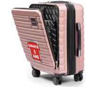 Travely Valise Cabine 55x40x23cm - Expandable adaptée Lufthansa, Eurowings et Autres. Valise Cabine 41-50L avec roulettes Souples et Serrure TSA Pratique, Valise de Voyage, Bagage
