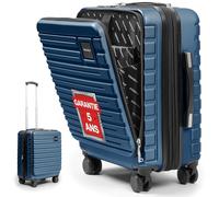 Travely Valise Cabine 55x40x23cm - Expandable adaptée Lufthansa, Eurowings et Autres. Valise Cabine 41-50L avec roulettes Souples et Serrure TSA Pratique, Valise de Voyage, Bagage