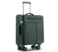 Travely Valise Cabine Souple M avec Compartiment Ordinateur 15,6", 4 roulettes, Cadenas TSA, Extensible, déperlant, légère, Bagage de Voyage