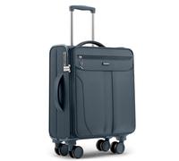 Travely Valise Cabine Souple M avec Compartiment Ordinateur 15,6", 4 roulettes, Cadenas TSA, Extensible, déperlant, légère, Bagage de Voyage