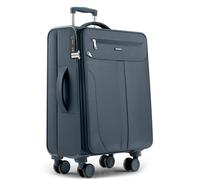 Travely Valise en Tissu L - Valise Taille Moyenne avec 4 roulettes et Cadenas TSA à Combinaison - Valise Souple avec Soufflet Extensible, fabriquée en matériau résistant à la déchirure et déperlant