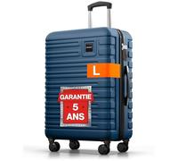 Travely Valise, Taille L, 67 cm, Volume intérieur 60 L, Valise à Coque Rigide très Robuste avec roulettes Souples et Serrure TSA, Valises, Valises à roulettes