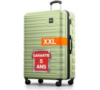 Travely Valise Taille XXL, 87 cm, Volume intérieur 150 L, Valise à Coque Rigide très Robuste avec roulettes Souples et Serrure TSA, Valises, Valises à roulettes