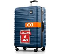Travely Valise Taille XXL, 87 cm, Volume intérieur 150 L, Valise à Coque Rigide très Robuste avec roulettes Souples et Serrure TSA, Valises, Valises à roulettes
